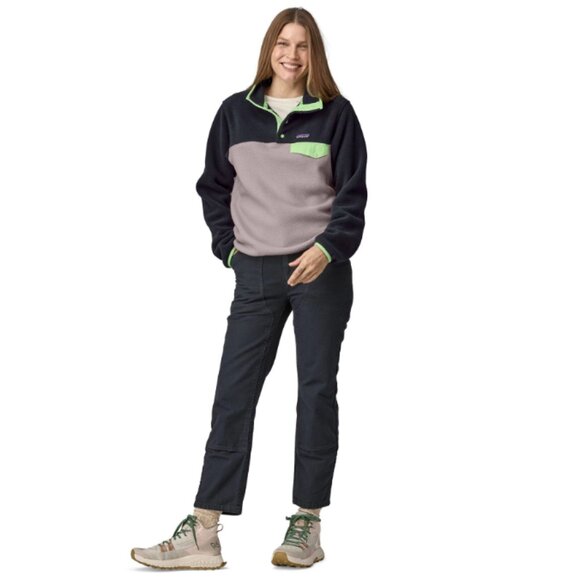 Patagonia Women's Synchilla Snap-T Fleece Pullover Echo Purple, New With Tag - Picture 4 of 4